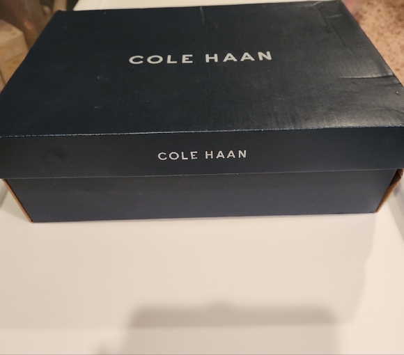 Cole Haan Linen Gold Espadrille Wedges Size 10 NIB - Picture 13 of 13